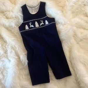 Dovie Jane, Baby Boy, Christmas Longall. Size Newborn.